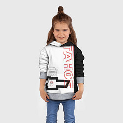 Толстовка-худи детская Tahoe club chevrolet, цвет: 3D-меланж — фото 2