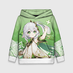 Толстовка-худи детская Nahida Genshin Impact, цвет: 3D-белый