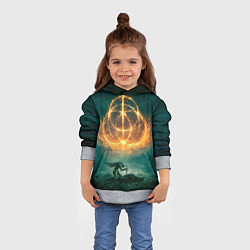 Толстовка-худи детская Elden Ring, цвет: 3D-меланж — фото 2