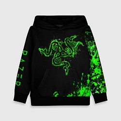 Детская толстовка Razer брызги