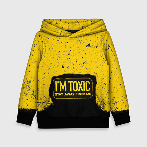 Детская толстовка Toxic / 3D-Черный – фото 1