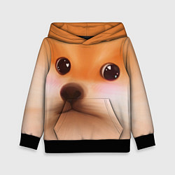 Детская толстовка Милый доге мем