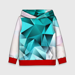 Детская толстовка Green abstraction