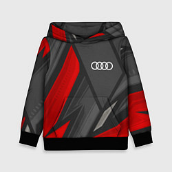 Толстовка-худи детская Audi sports racing, цвет: 3D-черный