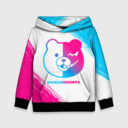 Толстовка-худи детская Danganronpa neon gradient style, цвет: 3D-черный