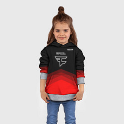 Толстовка-худи детская Форма FaZe Clan, цвет: 3D-меланж — фото 2
