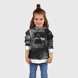 Толстовка-худи детская Pink Floyd космос, цвет: 3D-белый — фото 2