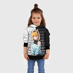 Толстовка-худи детская Мем-тё - Звездное дитя, цвет: 3D-черный — фото 2