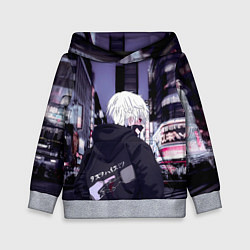 Толстовка-худи детская Kaneki Ken, цвет: 3D-меланж