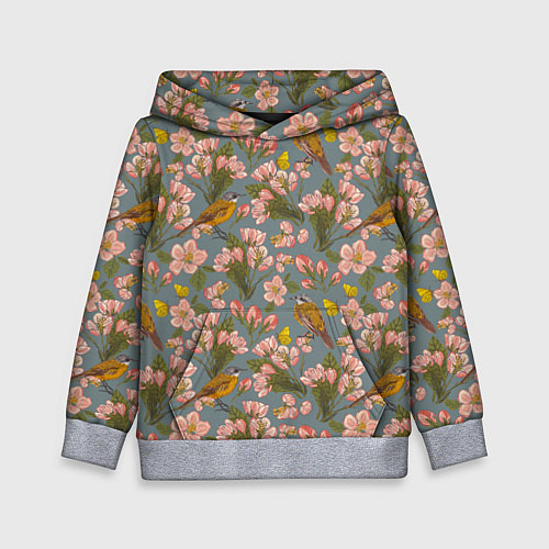 Детская толстовка Жёлтые трясогуски / 3D-Меланж – фото 1