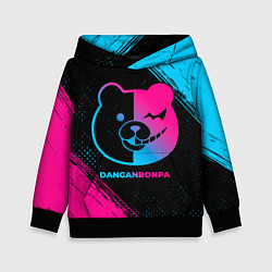 Толстовка-худи детская Danganronpa - neon gradient, цвет: 3D-черный