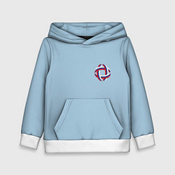 Детская толстовка Флаг в кольце