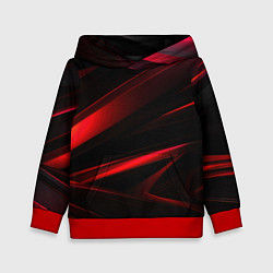 Детская толстовка Black and red