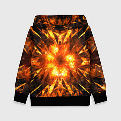 Детская толстовка Fire abstract