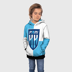 Толстовка-худи детская ФК Нижний Новгород, цвет: 3D-черный — фото 2