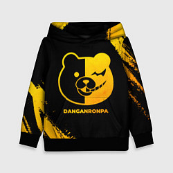 Толстовка-худи детская Danganronpa - gold gradient, цвет: 3D-черный