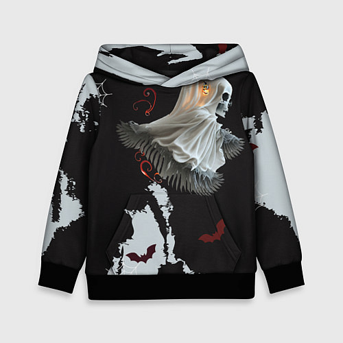 Детская толстовка Ночные приключения / 3D-Черный – фото 1