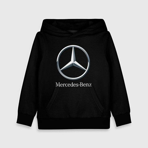 Детская толстовка Mercedes-benz sport auto / 3D-Черный – фото 1