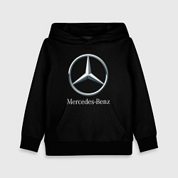 Толстовка-худи детская Mercedes-benz sport auto, цвет: 3D-черный