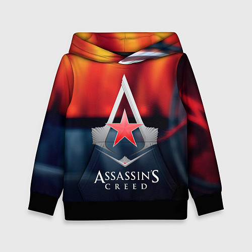 Детская толстовка Assassins Creed ussr / 3D-Черный – фото 1