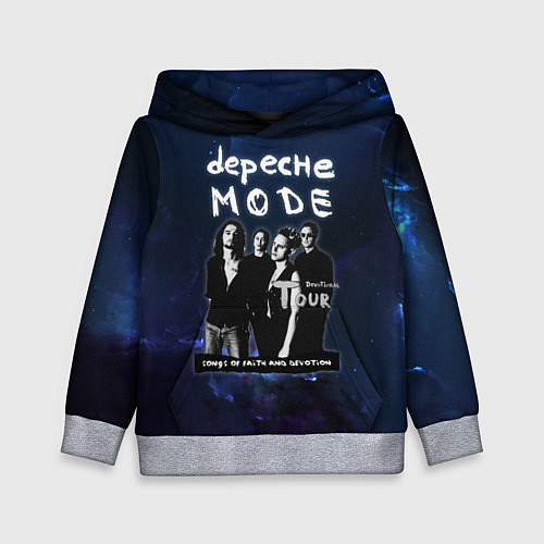 Детская толстовка Depeche Mode - Devotional тур / 3D-Меланж – фото 1