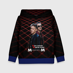 Толстовка-худи детская Depeche Mode - Dave Martin memento mori tour, цвет: 3D-синий