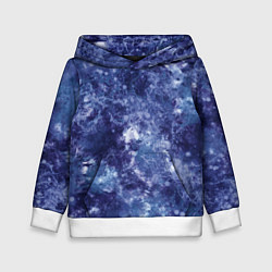 Детская толстовка Абстракция - sea blue