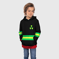 Толстовка-худи детская Stalker game, цвет: 3D-красный — фото 2