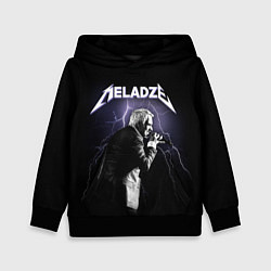 Толстовка-худи детская Meladze - Metallica, цвет: 3D-черный