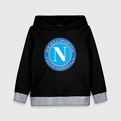 Толстовка-худи детская Napoli fc, цвет: 3D-меланж