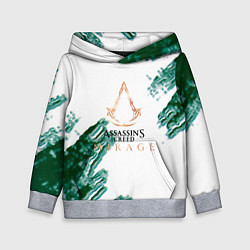 Толстовка-худи детская Assasins creed mirage game pattern, цвет: 3D-меланж