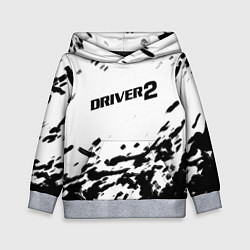 Толстовка-худи детская Driver 2 краски, цвет: 3D-меланж
