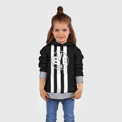Толстовка-худи детская Borussia sport line, цвет: 3D-меланж — фото 2