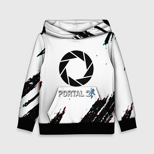 Детская толстовка Portal 2 краски валв / 3D-Черный – фото 1