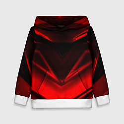 Толстовка-худи детская Geometry stripes line, цвет: 3D-белый
