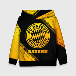 Толстовка-худи детская Bayern - gold gradient, цвет: 3D-черный