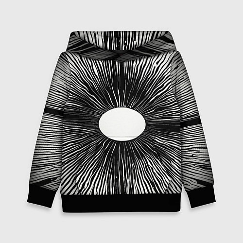 Детская толстовка Поглощение / 3D-Черный – фото 1