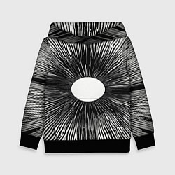 Толстовка-худи детская Поглощение, цвет: 3D-черный