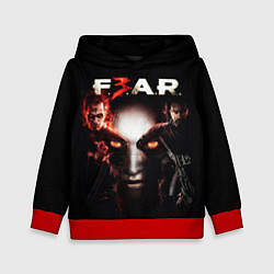 Толстовка-худи детская FEAR 3, цвет: 3D-красный