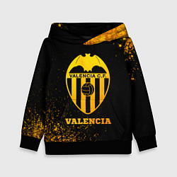 Толстовка-худи детская Valencia - gold gradient, цвет: 3D-черный