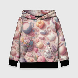 Детская толстовка Акварельный фон в пастельных тонах