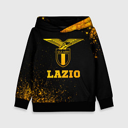 Толстовка-худи детская Lazio - gold gradient, цвет: 3D-черный