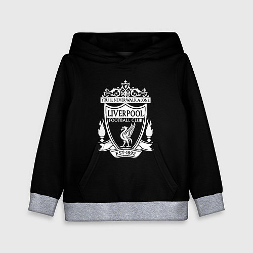 Детская толстовка Liverpool fc club / 3D-Меланж – фото 1