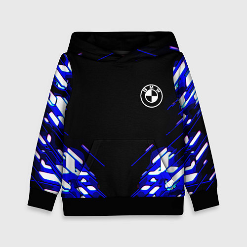 Детская толстовка BMW sport неоновый спорт / 3D-Черный – фото 1