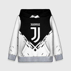 Толстовка-худи детская Juventus sport geometry fc club, цвет: 3D-меланж