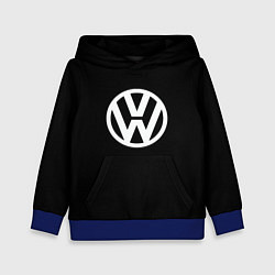 Толстовка-худи детская Volkswagen sport avto, цвет: 3D-синий