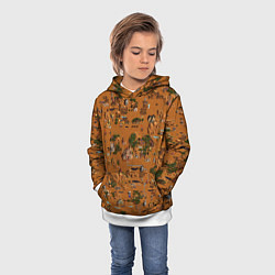 Толстовка-худи детская Герои 3 Карта Фабрики, цвет: 3D-белый — фото 2