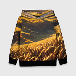 Детская толстовка Пшеничное поле - аниме