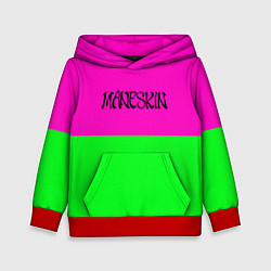 Толстовка-худи детская Maneskin rock, цвет: 3D-красный