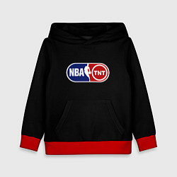 Толстовка-худи детская NBA logo tnt, цвет: 3D-красный
